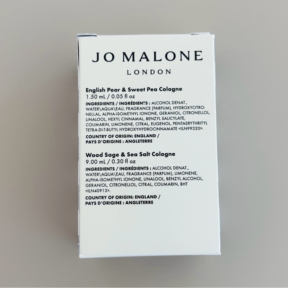 Mini Jo Malone Gift set with Wood Sage and Sea Salt - Picture 8 of 11